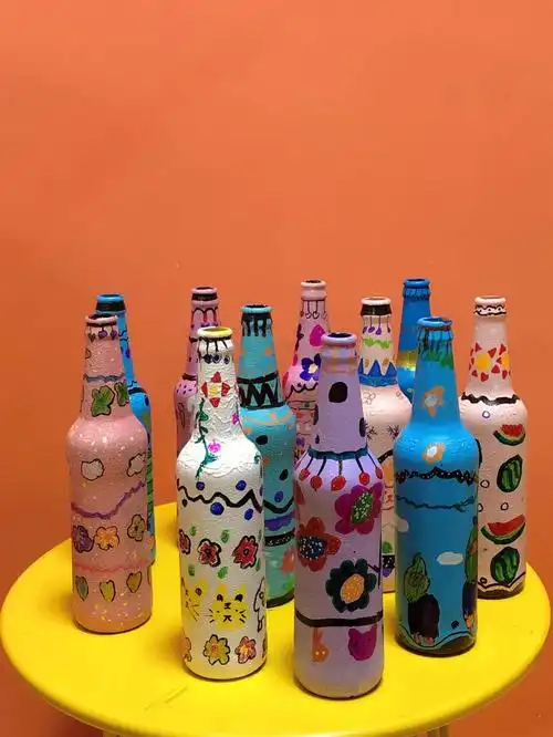 旧物改造  #儿童创意美术  #旧物改造手工diy  #创意美术儿童画  #旧