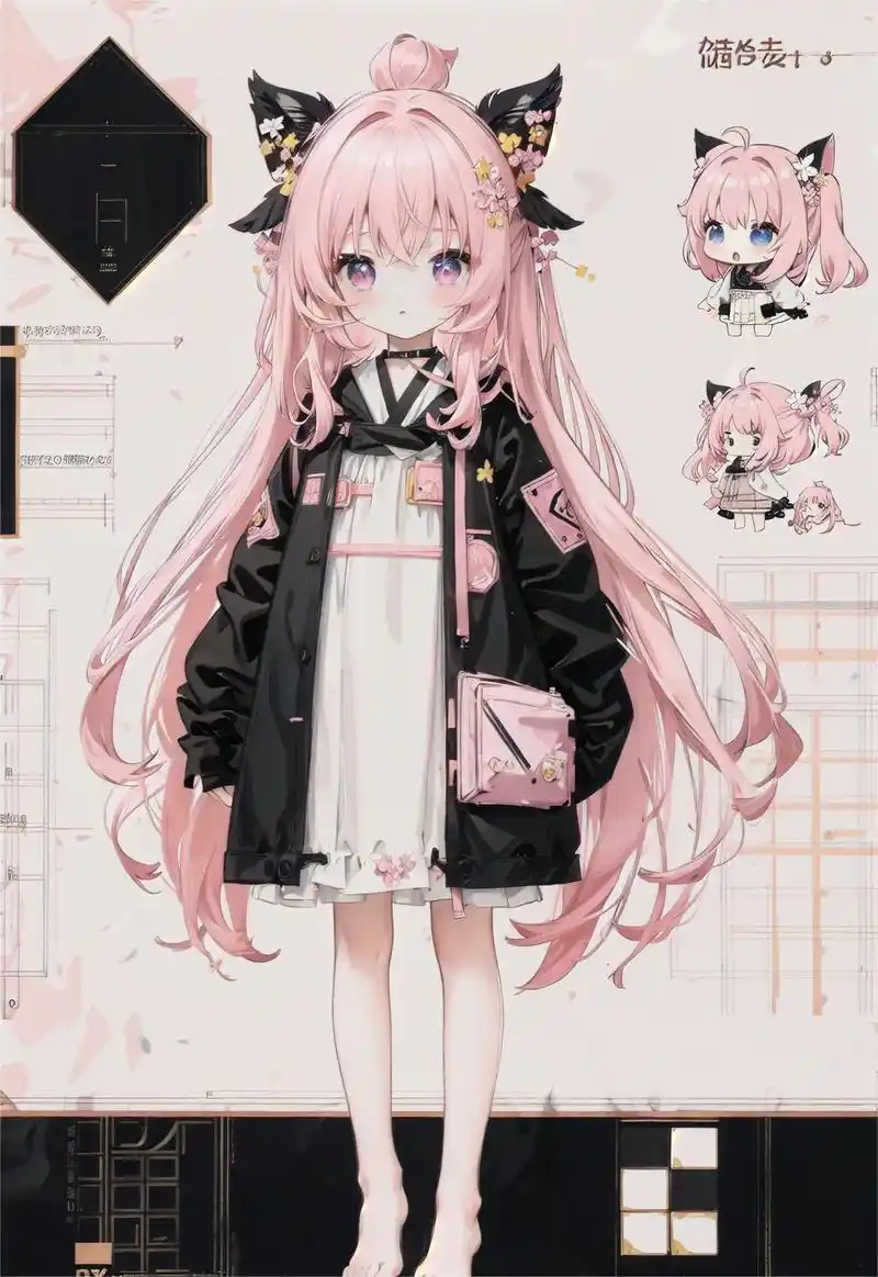 粉毛萝莉.#二次元美图 #卡哇伊 #元气少女 #小萝莉 #清 - 抖音