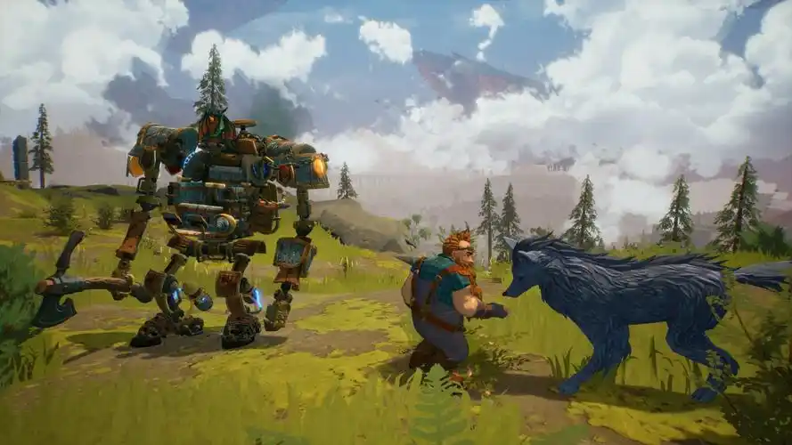 开放世界生存动作rpg《矮人先祖》15分钟实机_3dm单机