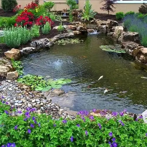 庭院中如何打造人工溪流景观?把握这3点,让你的庭院更自然