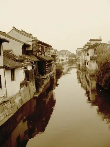 我在西塘,水墨风景怀旧版