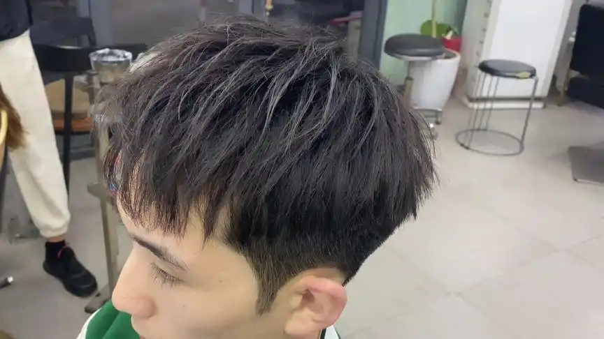 男士烫发 摩根纹理烫