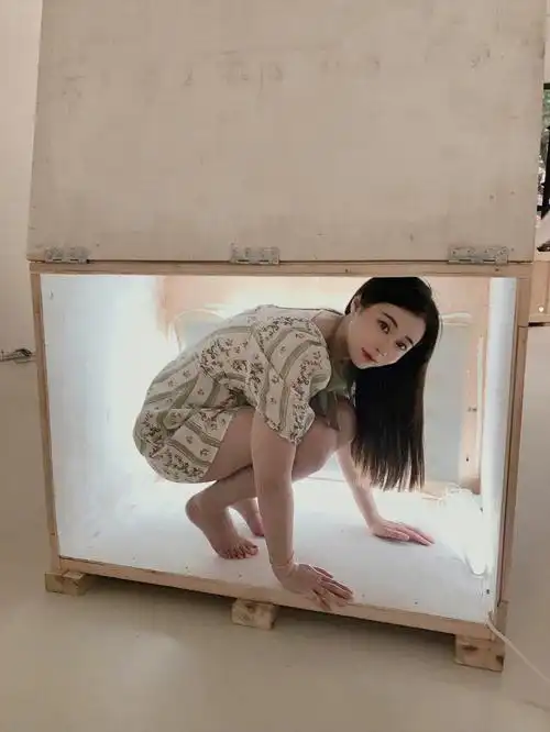 魔都展览把自己当作一件艺术品装进箱子里