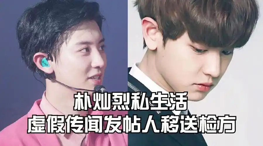 朴灿烈私生活虚假传闻发帖人移送检方