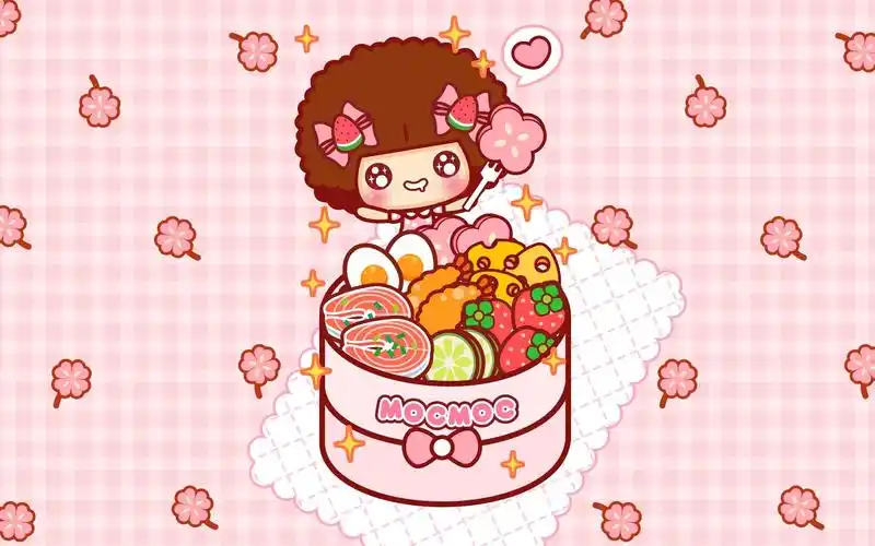 可爱卡通摩丝摩丝,高清图片,电脑桌面-壁纸族