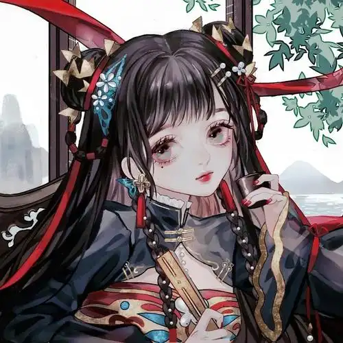 古风萝莉萌系女头像——两脸夭桃从镜发,一眸春水照人寒. - 知乎