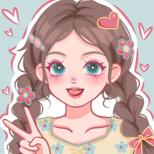 鸭鸭风q版手绘头像定制情侣宠物真人动漫转卡通头像约稿漫画画像