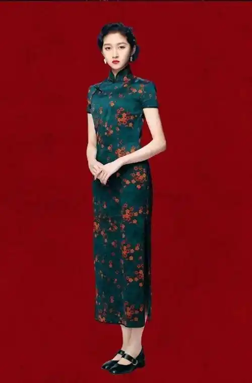 这31位女星"穿旗袍"太美了,脉脉眼中电击波,妩媚多姿显时尚_女神_荧幕