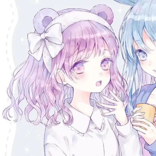 动漫闺蜜头像|你的骑士还没有来,可是你永远是我的公主