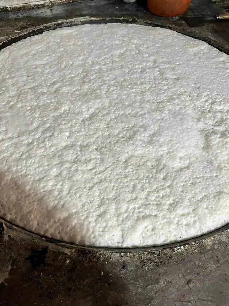 手工做豆腐纯手工卤水点豆腐