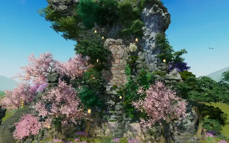 活动作品剑网三家园山河令四季山庄复刻