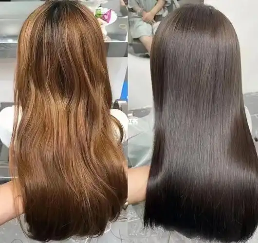 适合想要有自感的#高级雾感冷棕色  #冷棕色显白掉色慢颜色一变 江山