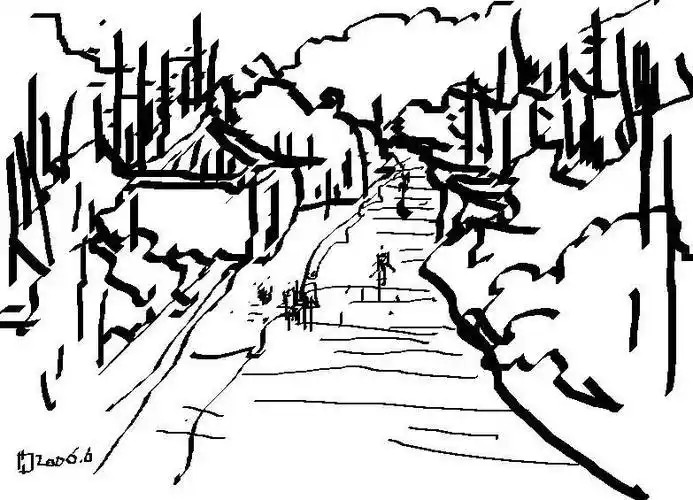 线稿简笔画手绘线稿简笔画手绘线稿沿途风景线稿简笔画就分享到这里