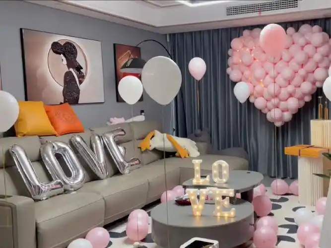 家庭版生日布置 把美好分享给你 生活或许平