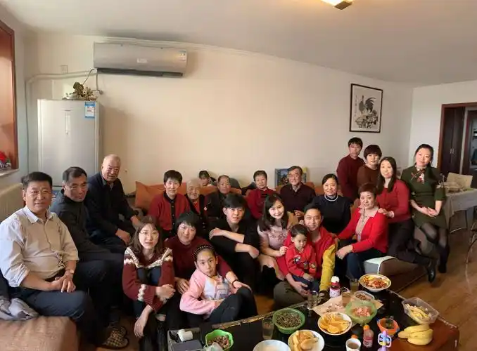 全家福大合影,个个喜气洋洋