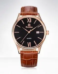 男款 恒臻商务系列 鳄花纹真皮全自动机械腕表