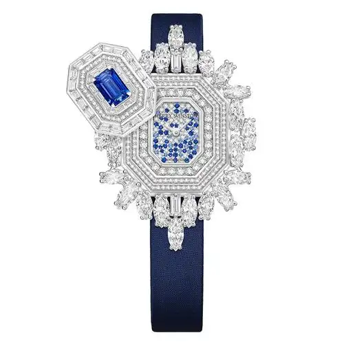 harrywinston夏日之蓝海瑞温斯顿推出4枚高级珠宝腕表