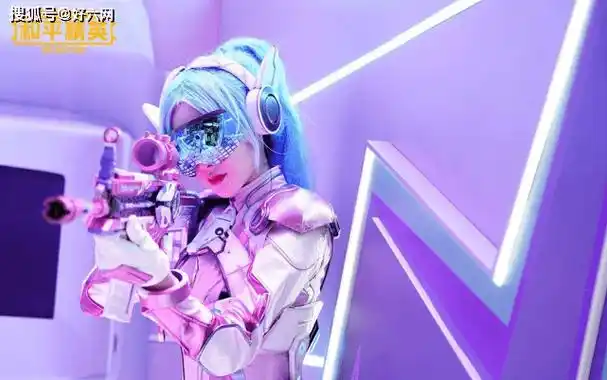 和平精英:游戏皮肤cos,真人试穿火箭少女,网友调侃这是火箭筒