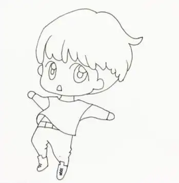 帅气动漫王俊凯怎么画有关帅气的男生简笔画的内容就分享到这里,希望