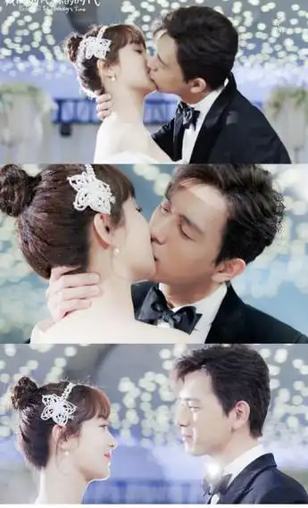 杨紫李现上演世纪婚礼甜蜜拥吻