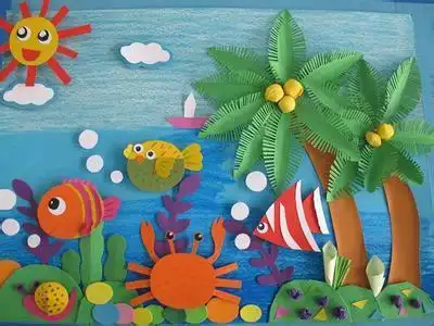 创意儿童画 幼儿园大班作品 创意手工 wo8erz大班作品 小班作品