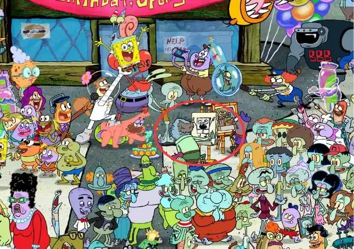 海绵宝宝20周年海报放出全角色现身看到它却吓得浑身一颤