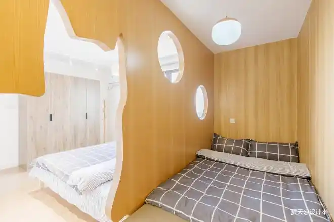 主卧室分割成两间小卧室怎么解决采光通风