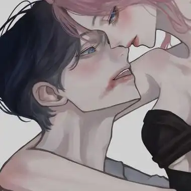 霸气黑暗动漫情侣头像