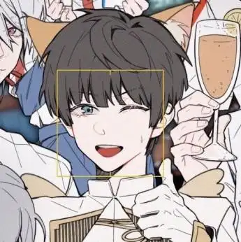 动漫头像团头男头