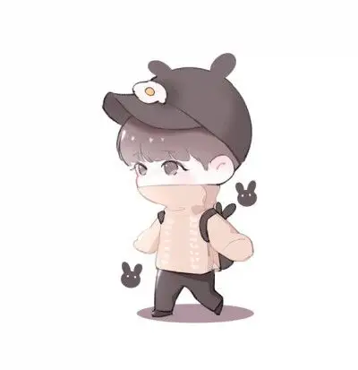 肖战卡通壁纸 可爱长大的