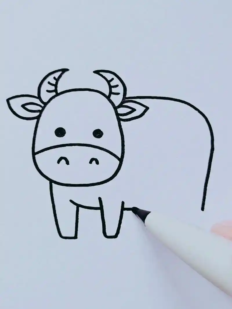 牛简笔画