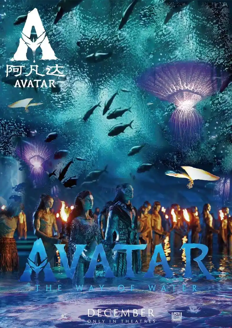 阿凡达2课堂海报创意练习