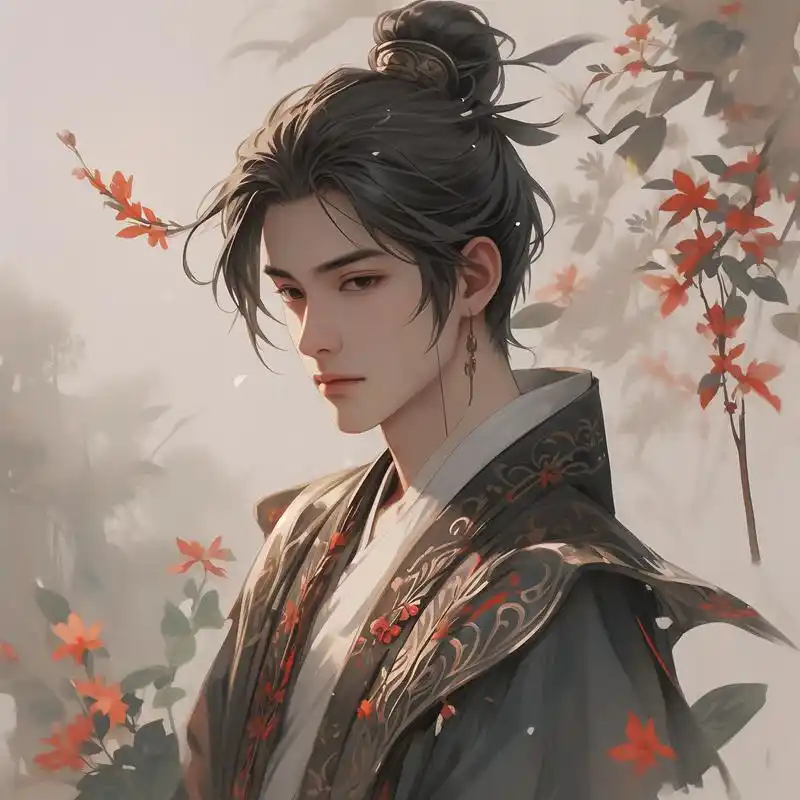 96动漫古风男生头像精选99 探索动漫与古风的完美结合,呈现独特的