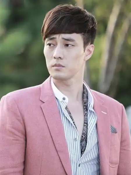 苏志燮示范长脸帅气短发设计,男明星图片,发型图片