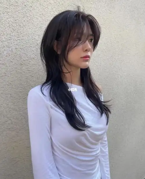 八字刘海77长发高层次卷发 高雅气质