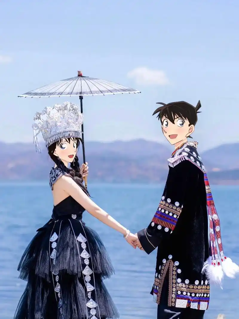 《婚后的甜蜜生活》#工藤新一 #毛利兰 - 抖音