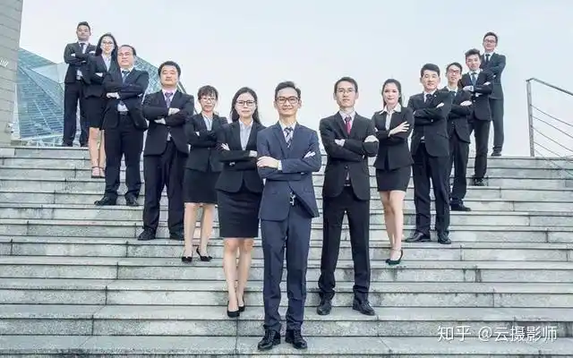 企业团队合影丨形象照拍摄技巧展示