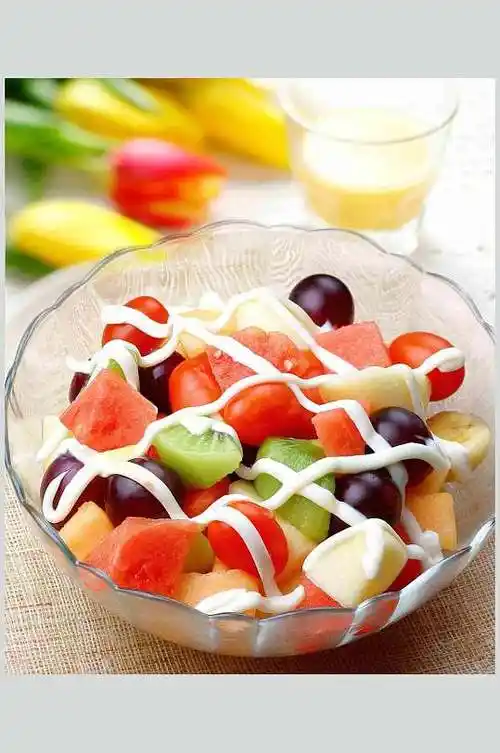 沙拉水果图片大全(沙拉水果怎么做最好吃窍门)