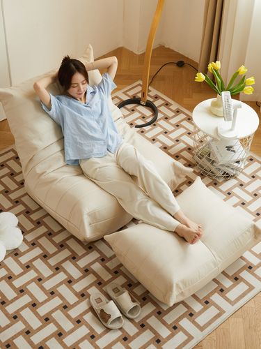 懒人沙发可躺可睡榻榻米座椅沙发椅折叠两用沙发床阳台躺椅懒人椅