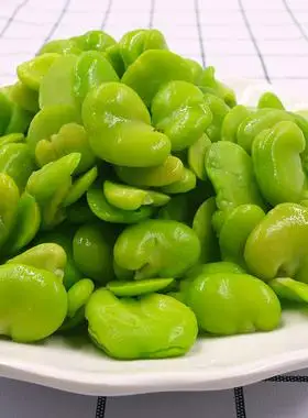 新鲜蚕豆米1kg冷冻去壳皮