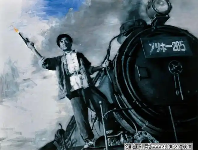 毕剑锋人物油画我们是铁道游击队欣赏