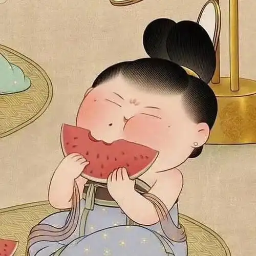 古风汉服唐风头像复原款