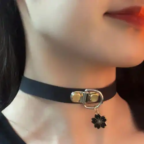 久爱k8硅胶脖套夫妻床上调情项圈束缚k9sm另类玩具成人情趣用品