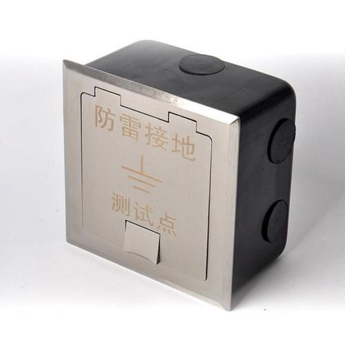 120型防雷测试箱防雷盒嵌入式空防雷接地测试箱120x120x65mm暗装