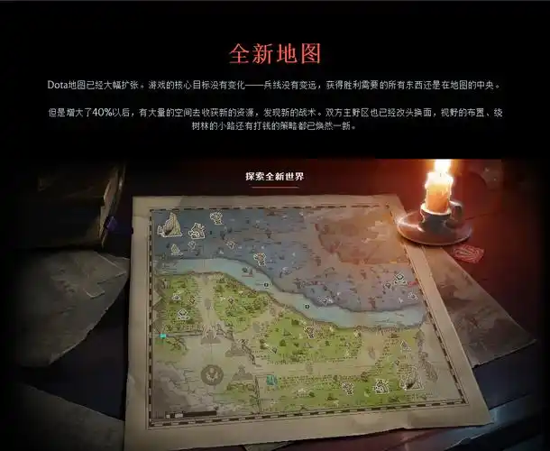 dota2地图大变样733大展宏图更新预告宣传片