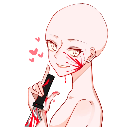 粉福病娇模板粉丝点赞评论抱图