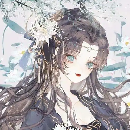 太美啦古风闺蜜头像,从美少女到老太太要一直一起哦古风女生头像很