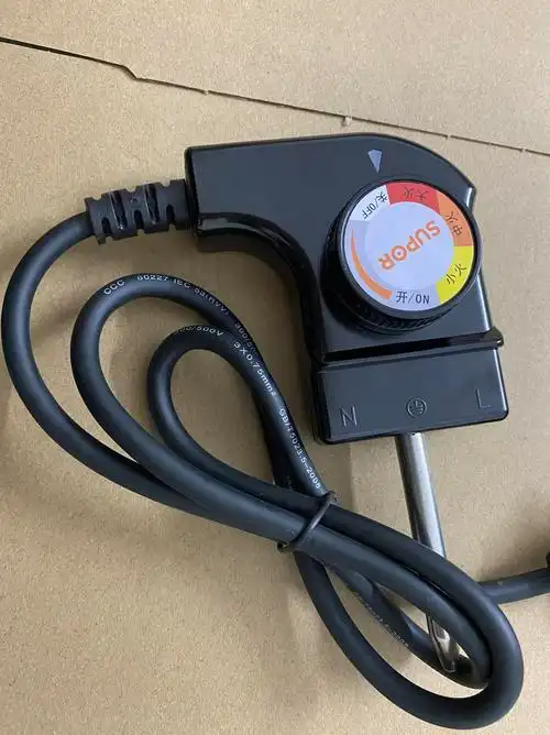 苏泊尔电火火锅电源线原装全新电热调温耦合器连接器电源线