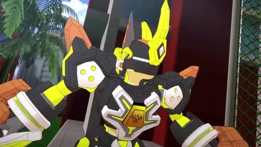 斗龙战士:加比纳的神箭怎么像机枪一样,射击速度也太快了吧