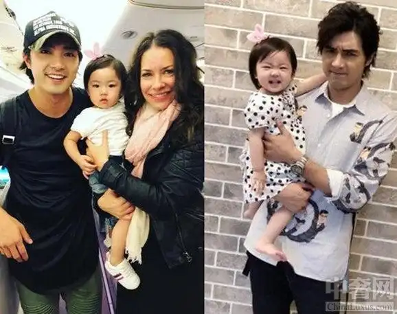贺军翔带女儿偶遇"黄蜂女"美宝一脸淡定